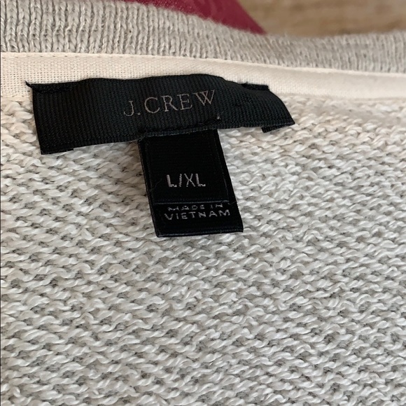 J. Crew Cropped Mid Knot Sweater Sz L/XL - Picture 4 of 5